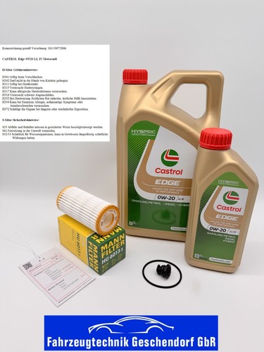 Mann ölfilter 6l castrol - Ölfilter,
